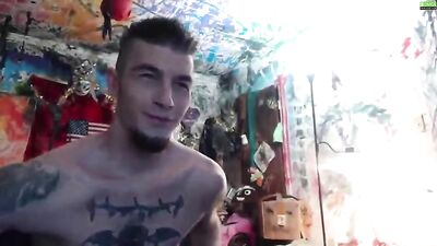 Artsies Tatted Amateur Cum-a-thon