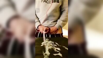 Cum shot extravaganza! BBC takes on the biggest handjob ever!