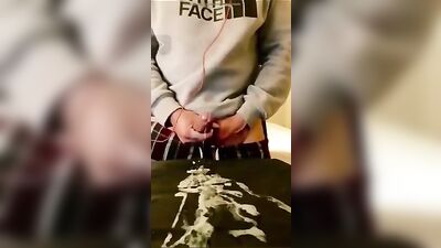 Cum shot extravaganza! BBC takes on the biggest handjob ever!