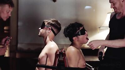 Raw Frat House Initiation: Hardcore Bareback Group Sex