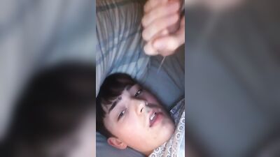 Young Cum Twink Fetish Voyeur - Not Really a Bullseye!