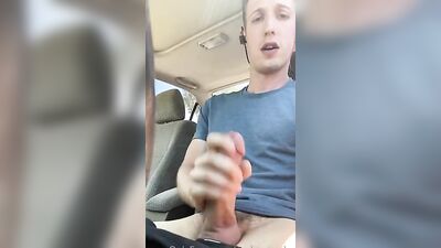 Car JO Bro 21 - Cum Shots Public Outside Solo: The Listener