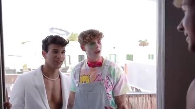 Raw Haloween Gang Boys Web-Cam Groupsex: A Wild Gay Porn Adventure!