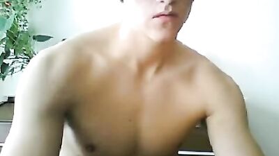 Craving Hot Web Cam Solo Action - Really Hot Guy Gets Off on Webcam