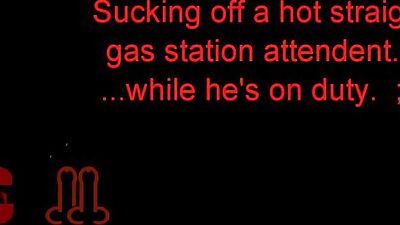 Straight Gas Station Attendant Sucks Off A Dude On The Job! - Gay Porn Video