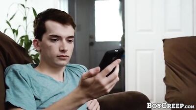 Young Boy Tied up and Drilled by Masked Man - Hardcore Gay Porn Action