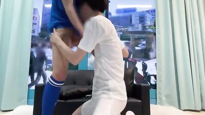 Gay Twinks Exhibition: Public Oral Sex in the Clear Room!