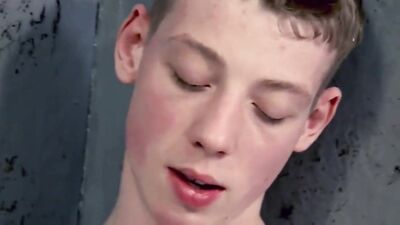 Handsome James Cums Hard in Gay Porn Video Bliss