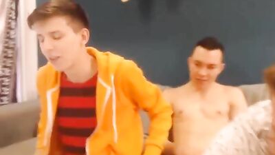 3 Friends Do Each Other: Web-Cam Oral Porn