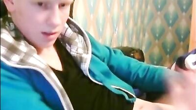 British Blonde Lads Solo Web-Cam Adventure