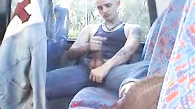 Frat Guys in Bus 3 Skin Show: Hot & Steamy Gay Action!