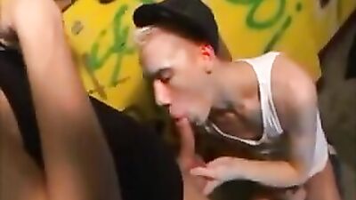 Young Twinks Unleash their Wildest Fantasies in the Sex-Club!