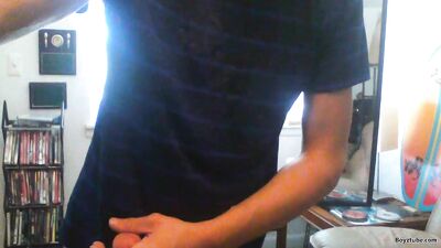 Web-Cam Show Off: Amature Solo Wanking!