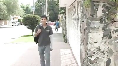 Latino Heat: Muchachos F1 Action Cum Shots!