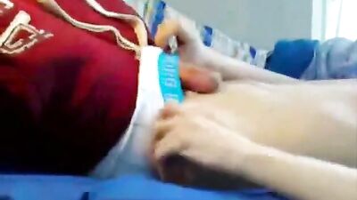 Skinny Cock Solo Amature Bed Wank: A Gay Porn Experience