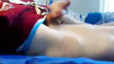 Skinny Cock Solo Amature Bed Wank: A Gay Porn Experience