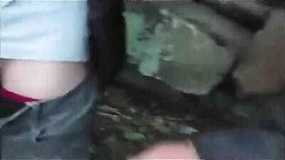 Park Boys Pounding: Two Amateur Cocks First Time!