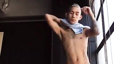 Gay Porn Window Shoot-Out!