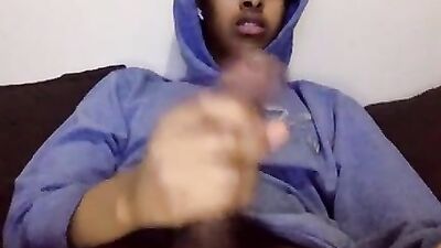 Hard and Huge Black College Guy Busts in Gay Porn Action!