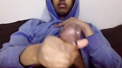 Hard and Huge Black College Guy Busts in Gay Porn Action!