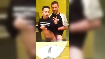 Bathroom Public Sex Scandal!