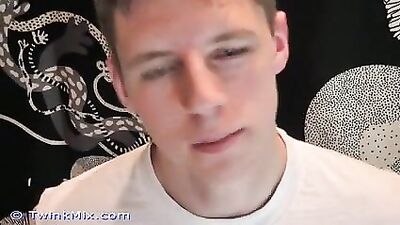 Pete Twink JO - Explosive Blond Cumshots!