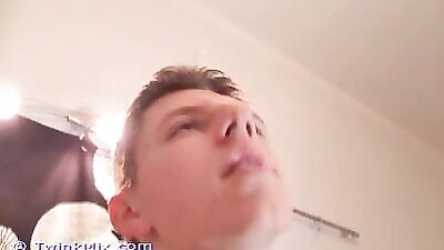 Pete Twink JO - Explosive Blond Cumshots!