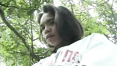 Thai Cutie Outdoor Jerk-Off: Asian Cum Shots & Handjobs