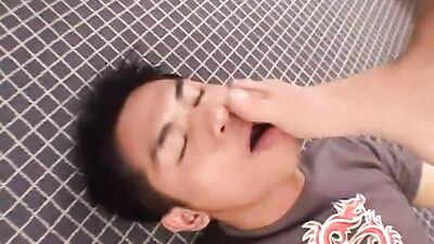 Asian Bareback Big Cocks: Longhaired stud fucks Asian bitch