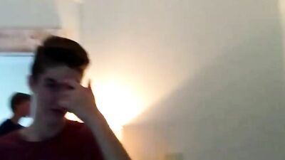 Frosty Threesome: Four Boys Really Heat Things Up!