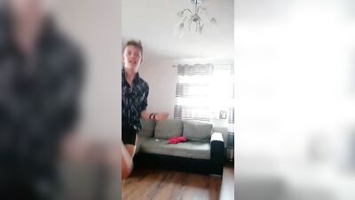 Polish Boy Karols Dancing Adventure: Amateur Short Film Gay Porn Video!