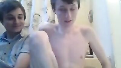 Gang Bang With Friends: Jerking in the Mouth - Gay Porn Video