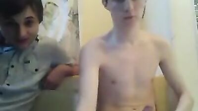 Gang Bang With Friends: Jerking in the Mouth - Gay Porn Video