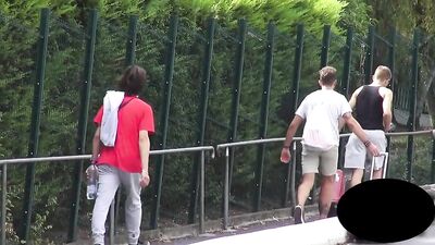 Flip Flop Fun with Two Hunks - Gay Porn Video by AA Vid