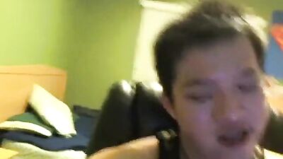 Asian Hottie Cam Boy Cums Again!