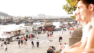 Prague Tourist Tap: BB Johnny Polak Gets Fucked by Jesse Evans