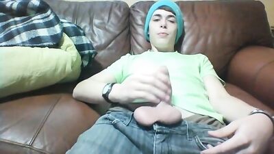 Boy with Huge Balls - Solo Web-Cam: The Ultimate Cock Worship!