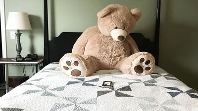 Cumming with my Teddy Bear - A Gay Porn Experience