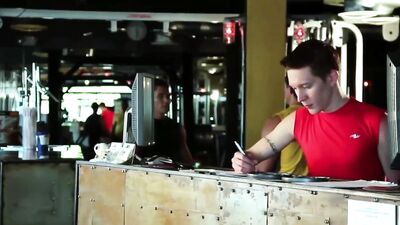 Gym Sex Frenzy - College Muscle Hunks Seeking Dick!