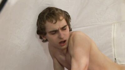 Gay Porn Adventure - In Tent with the Neighbor Boy