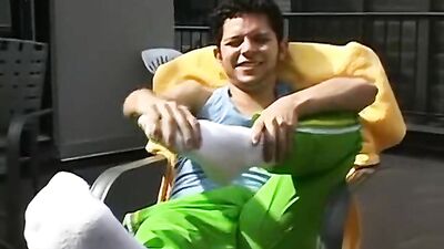 Outdoor Feet Worship: Rodrigos Foot Fetish Adventure