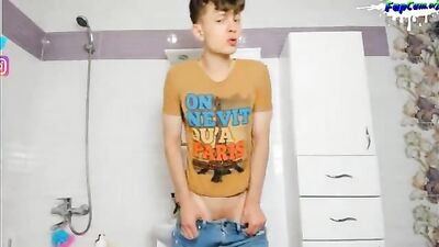 Young Cum-Shot Amateur: A Gay Teens Journey to Pleasure!