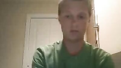 Blond and Cute Boy Masturbates - Hot Solo Handjob Action!