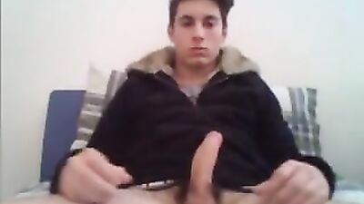 Spreading His Ass and Masturbating - Raw and Wild Gay Porn Video