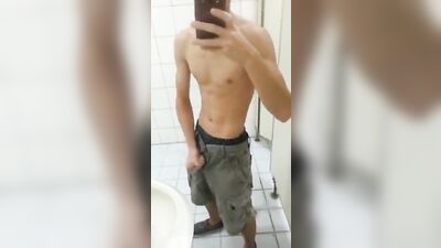 Asian Teen Exploring Public Toilets Limits in New Porn Scene