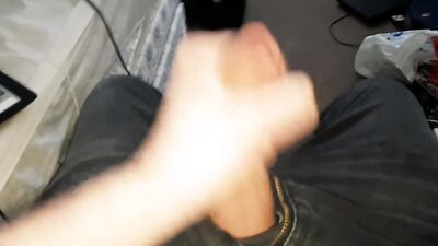 Gay Porn - Exploring my Huge Uncut Cock