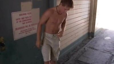 Jesse McCarthys Public Outdoor Solo - Hardcore Gay Porn Adventure!