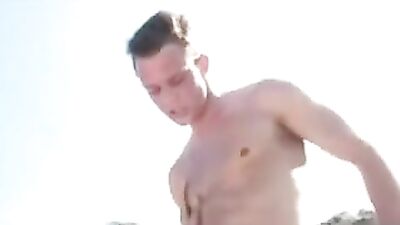 Ocean Bareback Cum Shots: Two Boys Explore Their Wildest Fantasies!