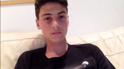 Gay Cutie on Cam! Hot Solo Handjob and Cum Shots