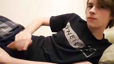 Masturbating Charmer - Cum Shots Handjob Solo